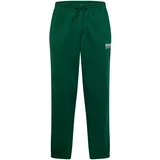 Reebok Športne hlače zelena / bela