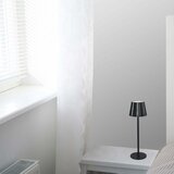  Prigušiva LED punjiva stona lampa 4W/5V 3000-6000K 1800 mAh crna | Eponuda.com