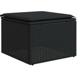 vidaXL 7-dijelni set vrtnih sofa od poliratana s jastucima crni | shoptok.hr