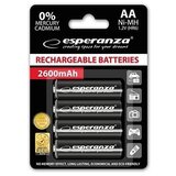  Punjive baterije ESPERANZA RECHARGEABLE Ni-MH AA 2600MAH 4kom. black, EZA106 | Eponuda.ba