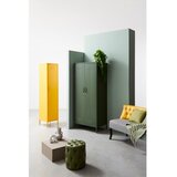 YES EVERYDAY Temno zelena kovinska omarica z možnostjo zaklepanja 80x185x50 cm Cambridge – | Shoptok.si