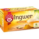 Teekanne Čaj - Ingver in kurkuma - 18 čajnih vrečk Cene