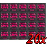 SuperLove Premium Latex Condoms Classic 20 pack Cijene