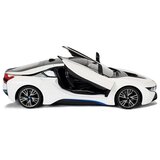  Licencirani avto na daljinsko upravljanje BMW i8 Rastar 1:14 z avtomatskimi vrati - bela | Shoptok.si