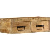 Furnova Stenska TV omarica 60x30x19 cm trden robusten mangov les, (21922489) Cene