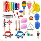  Velik set lesenih instrumentov za popolno zabavo - music Slike
