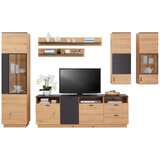 Mömax Vitrina Tonale, Temno Siva, Barva Hrasta | Shoptok.si