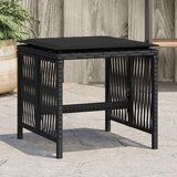Maison Chic Vrtni stolčki - Vrtni stoli z blazinami 4 kosi črni 41x41x36 cm poli ratan JS1122, (21877418) | Shoptok.si
