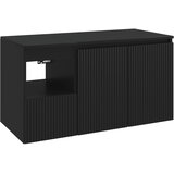  Set namještaja za kupaonicu 2 kom. Crna Konstruirano drvo 62,5 x 44,5 x 50 cm | Shoptok.si