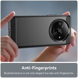 Techsuit Carbon Silicone ovitek za Xiaomi Redmi A3 – črn | Shoptok.si