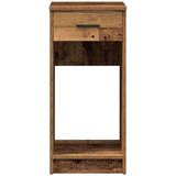 vidaXL Tower stalak za računalo s ladicom boja staro drvo 35x45x77 cm | shoptok.hr