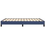  Posteljni okvir moder 140x190 cm blago, (20684998) | Shoptok.si