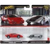 Mattel Hot Wheels Deluxe set malih automobila 2 komada Lamborghini Countach LP5000 QV i Lancia Stratos Zero - | shoptok.hr