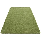 preproga z visokim florom life 1500 160/230 cm tkano zelena
