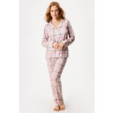Cornette Pamučna pidžama Sharon duga | shoptok.hr