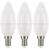Emos Komplet 3 žarnic LED EMOS Classic Candle Warm White, 5W E14 Cene
