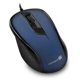 Connect IT CMO-1200-BL - Žičani miš 1000 DPI crna/plava | Eponuda.com