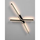 Nova Luce Mat crna LED stropna svjetiljka aluminijska s mogućnosti zatamnjivanja 50x100 cm Akro &amp;ndash; Slike