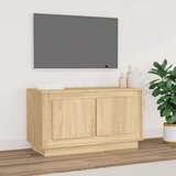 vidaXL TV ormarić boja hrasta sonome 80 x 35 x 45 cm konstruirano drvo Cijene