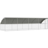  Pasja lopa s shranjevanjem 4 pcs srebrna 8 x 2 x 2 m Jeklo - - Srebrna - 64.45 - 8 x 2 x 2 m - 2025-vidaXL-TOPSELLER | Shoptok.si
