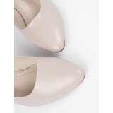 Sergio Leone Light grey pumps by | Shoptok.si