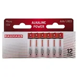 Alkalna baterija Power (Micro AAA, Alkalijski (mangan), 1,5 V, 12 kos)