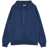 Cropp ženska majica s kapuljačom na patentni zatvarač - Plava 0423Z-55X | shoptok.hr