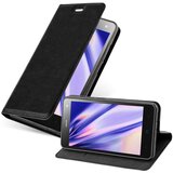 Cadorabo Ohišje, združljivo z ZTE Blade L3 v nočna črna - Zaščitni ovitek z magnetnim zapiranjem, stoječo funkcijo in režo za kartice, (20550259) | Shoptok.si