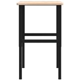  Radni stol 100x60x(71,5-98) cm od masivne hrastovine pravokutni | shoptok.hr