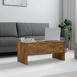  Stolić za kavu boja hrasta 102x50,5x46,5 cm konstruirano drvo | shoptok.hr