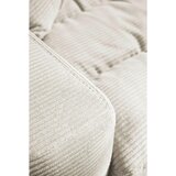 Pure Home Lifestyle SEDEŽNA GARNITURA, rebrasti žamet bela | Shoptok.si