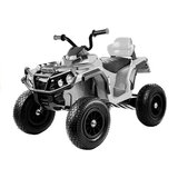 Lean_Toys Quad na akumulator 12V ATV - napihljiva kolesa - bela | Shoptok.si