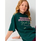 Sinsay Pamučna majica s natpisom | shoptok.hr