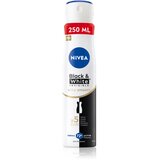 Nivea Black & White Invisible Silky Smooth antiperspirant v pršilu za ženske 250 ml Cene