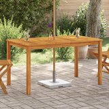  Vrtni stol 140 x 80 x 74 cm od masivnog bagremovog drva | shoptok.hr