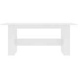 vidaXL Blagovaonski stol bijeli 180 x 90 x 76 cm od iverice | shoptok.hr
