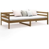  Dnevna postelja medeno rjava 90x190 cm trdna borovina, (20646399) | Shoptok.si