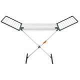 Juwel Stojalo za sušenje Superdry (114 x 54 x 181 cm, sive barve) | Shoptok.si