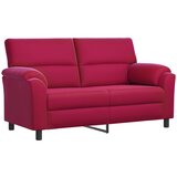  Set sofe 3 pcs Vinska crvena Baršun | shoptok.hr