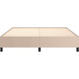  Posteljni okvir kapučino 160x200 cm umetno usnje, (20794809) | Shoptok.si