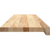  Gazišta za stepenice 4 kom od netretirane masivne hrastovine Smeđa 90 x 30 x 2 cm | Shoptok.si