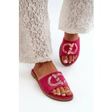 S. BARSKI Women's Flat Sequined Slides S.Barski | ePonuda.com