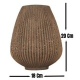 WALLXPERT decorative pot keramička braon saksija BK019 | ePonuda.com