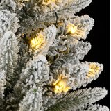  Umjetno božićno drvce s 300 LED žarulja i snijegom 210 cm | shoptok.hr