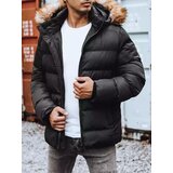 DStreet Kurtka męska zimowa pikowana czarna | shoptok.hr