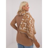 Wool Fashion Italia Scarf-AT-SZ-23158.32-camel | Shoptok.si