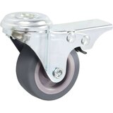 vidaXL Gibljiva kolesa z luknjo za sornik in zavorami 4 kosi 50 mm | Shoptok.si