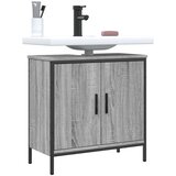 vidaXL Omarica za umivalnik siva sonoma 60x30x60 cm inženirski les | Shoptok.si