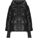 Guess MELIE HOUNDSTOOTH PUFFER Crna Cijene