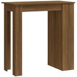 vidaXL Barski stol sa stalkom boja hrasta 102 x 50 x 103,5 cm iverica | shoptok.hr